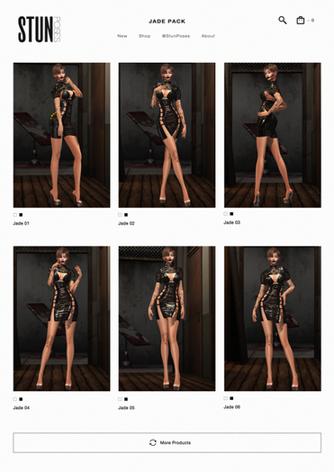 STUN - Pose Pack Collection Bento 'Jade' #163