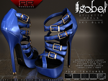 [Renegade] Isobel Platform Heels - Sky Blue