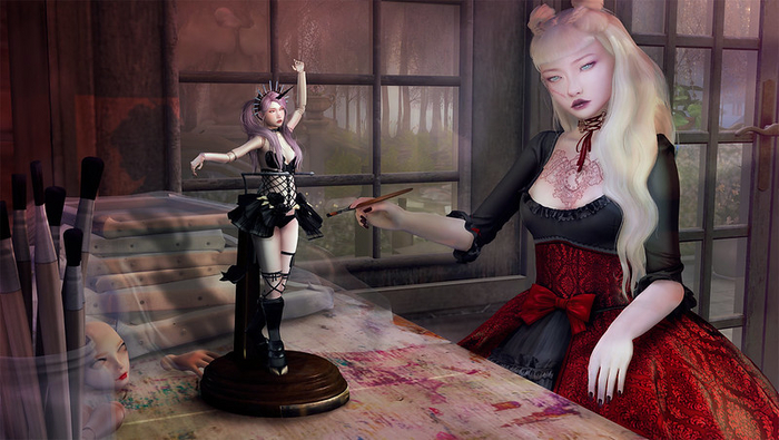 Violent Seduction - Odette Full Set Black RARE-Maitreya