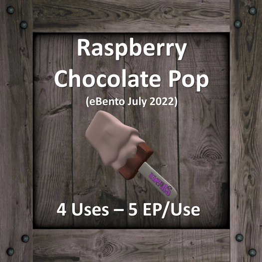 DFS Raspberry Chocolate Pop (eBento July 2022) (DFS - Texture Only)