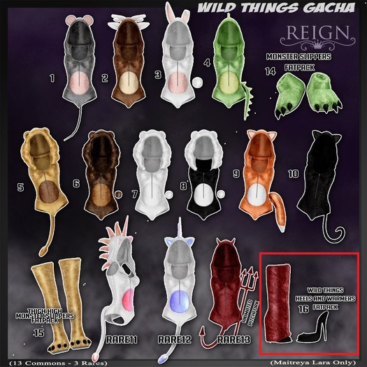 REIGN.- HEELS AND WARMERS (MAITREYA) #16