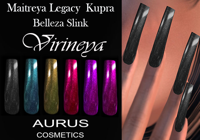 A U R U S - Virineya Square Bento Nails