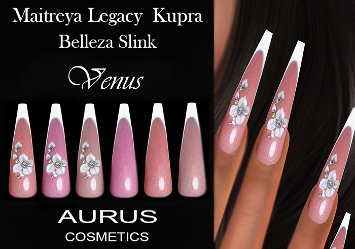 A U R U S - Venus - Ballerina Bento Nails