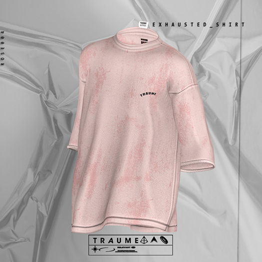 Traume_Exhausted Shirt ROSE