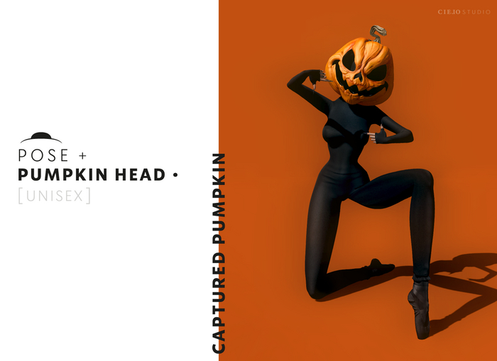Captured PUMPKIN HEAD
