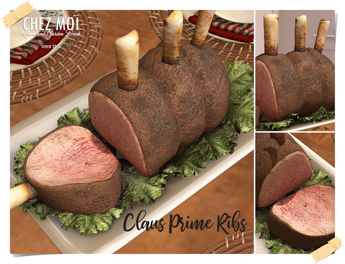 CHEZ MOI ♥ Claus Prime Ribs