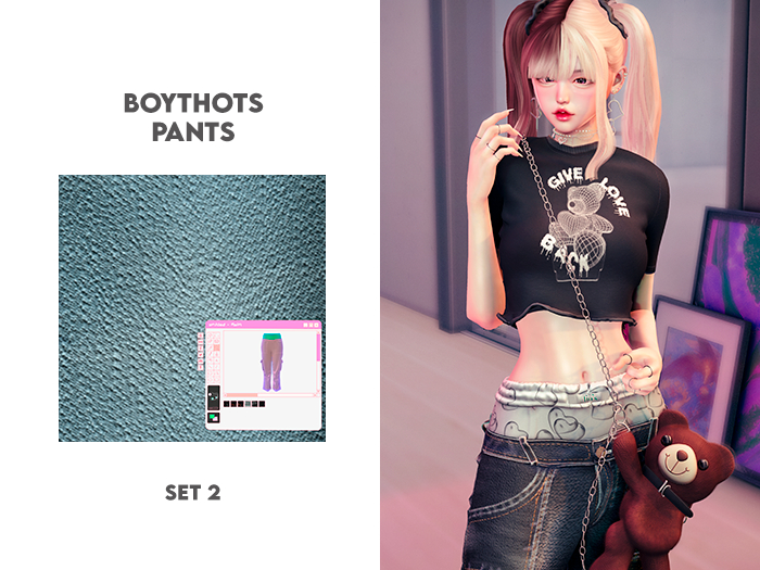 .:Fio's - Boythots Pants - set2:.