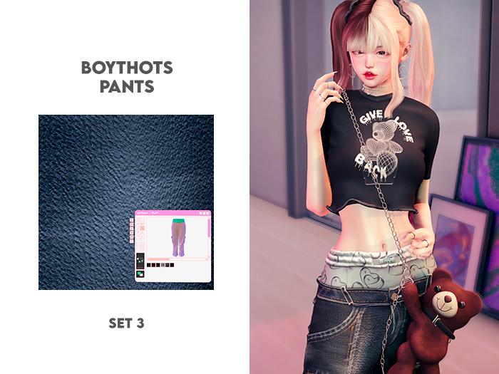 .:Fio's - Boythots Pants - set3:.