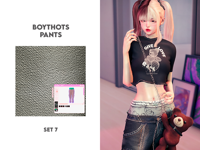 .:Fio's - Boythots Pants - set7:.