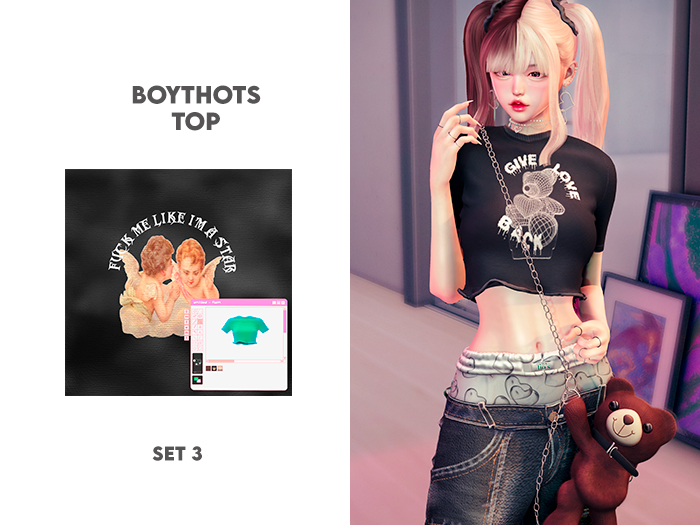 .:Fio's - Boythots Top - set3:.