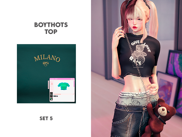 .:Fio's - Boythots Top - set5:.