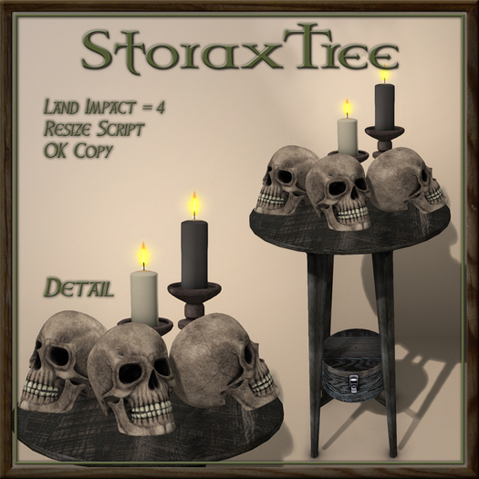 Antique Table Gothic A5