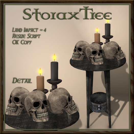 Antique Table Gothic A4