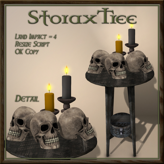 Antique Table Gothic A3