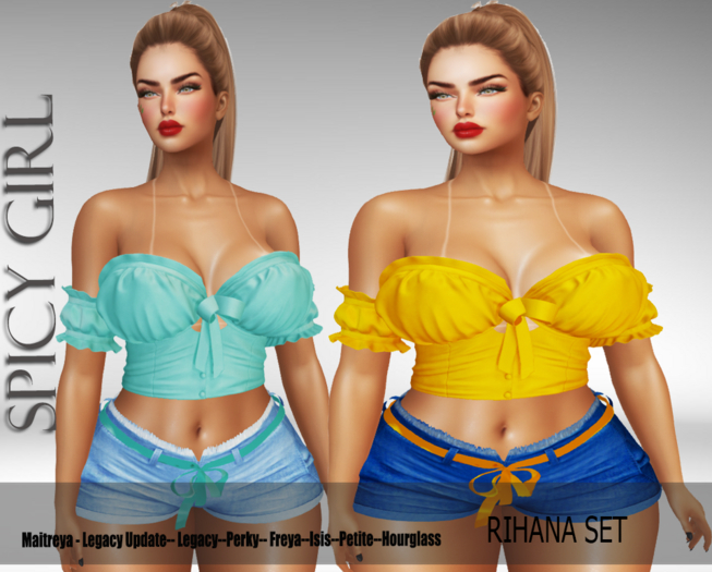 Spicy Girl - Rihana Set