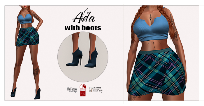 ADA BLUE TARTAN FREYA MAITREYA HG