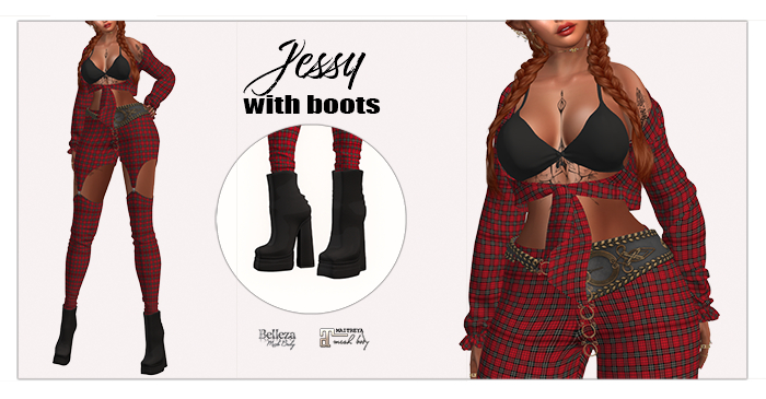 JESSY TARTAN OUTFIT RED  MAITREYA FREYA