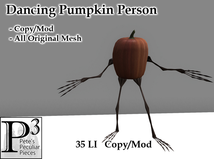 [P3] - Dancing Pumpkin Person