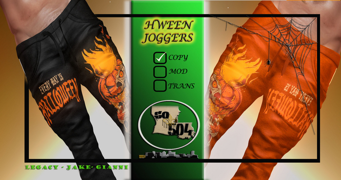 (So504) HWEEN JOGGERS Fatpack