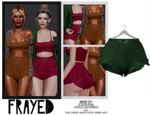 Frayed - Brodie Shorts - Green
