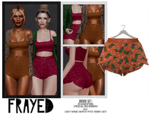 Frayed - Brodie Shorts - Yeehaw