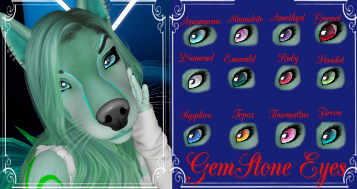 =CH= Gemstone Eyes (wear to unpack)