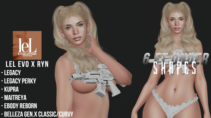 6FT UNDER - JADE SHAPE [LeLUTKA Ryn 3.1]