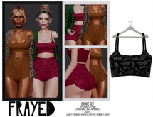Frayed - Brodie Crop - Panthers