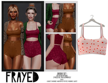 Frayed - Brodie Crop - Lolipops