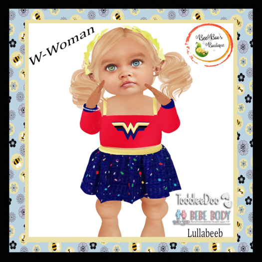 BeeBoo's - W-Woman Outfit - TD, BeBe, & LB Box HUD