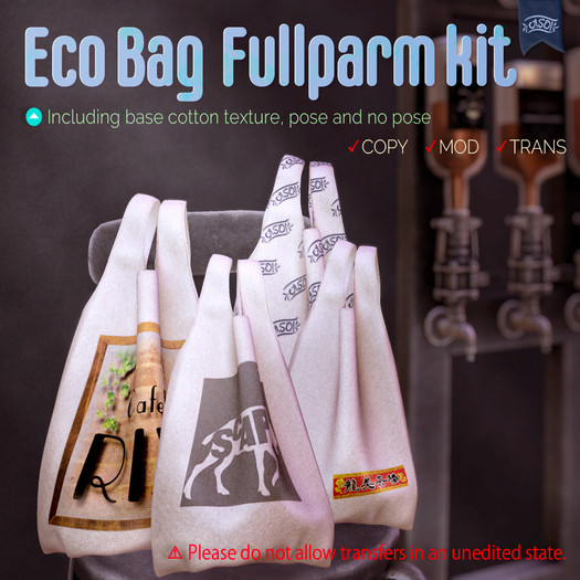 [DEMO] ASO! Eco Bag Fullparm kit