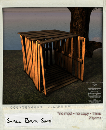 *Rez*Small Back Shed