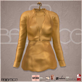 Baiastice_Front Cropped Shirt-Jonquil