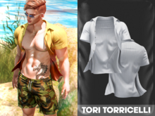 TORI TORRICELLI // Alec Shirt // White