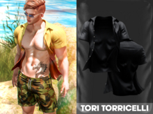 TORI TORRICELLI // Alec Shirt // Black