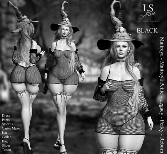 [LS] WHITCH BLACK SET DEMO