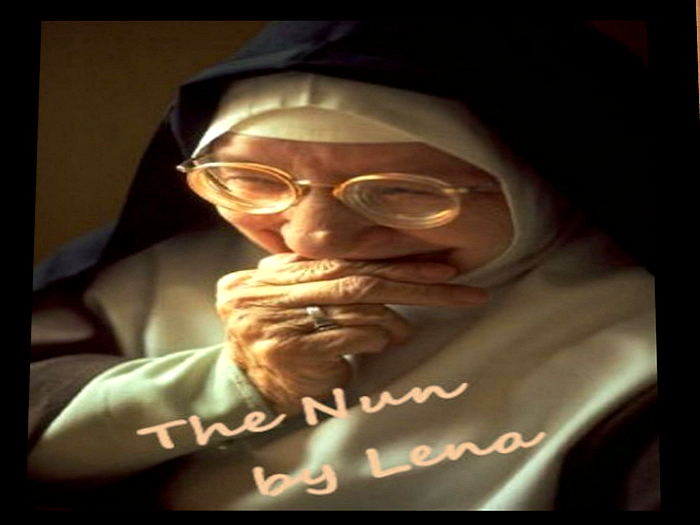 The Nun -  Interactive Book, 4 prims, Beautiful, Display, Decorative, Glimpse at a life of devotion
