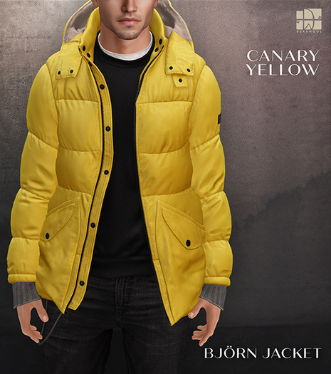 [Deadwool] Bjorn jacket - canary yellow