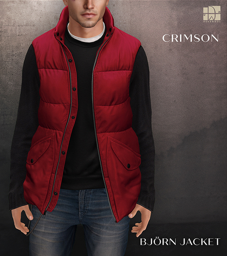 [Deadwool] Bjorn jacket - crimson