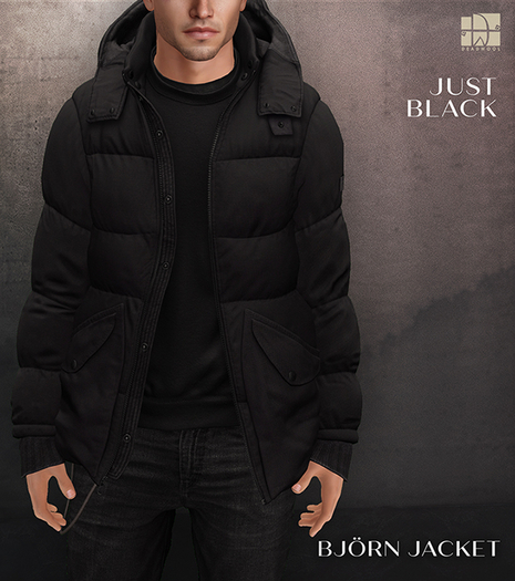 [Deadwool] Bjorn jacket - just black