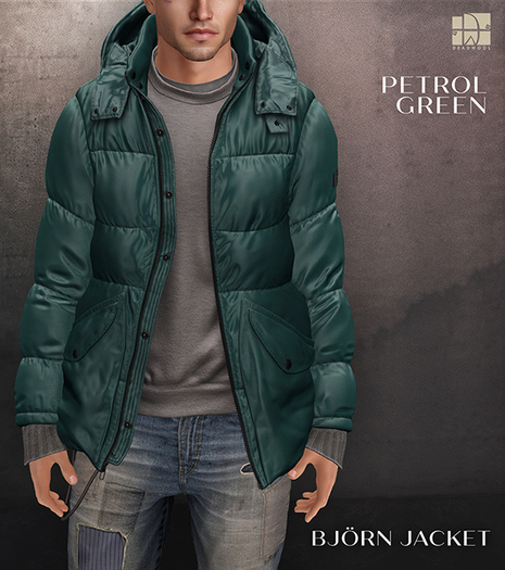 [Deadwool] Bjorn jacket - petrol green