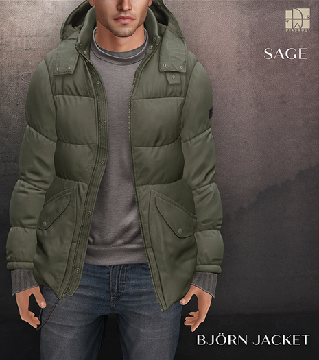 [Deadwool] Bjorn jacket - sage