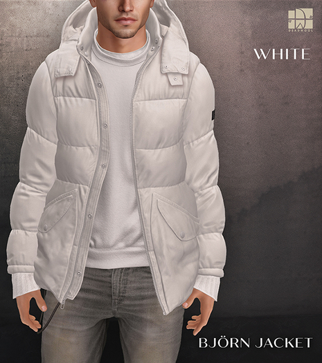 [Deadwool] Bjorn jacket - white