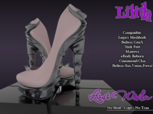 !::LW::! Lilith Heels Powder Pink