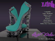 !::LW::! Lilith Heels Turquoise