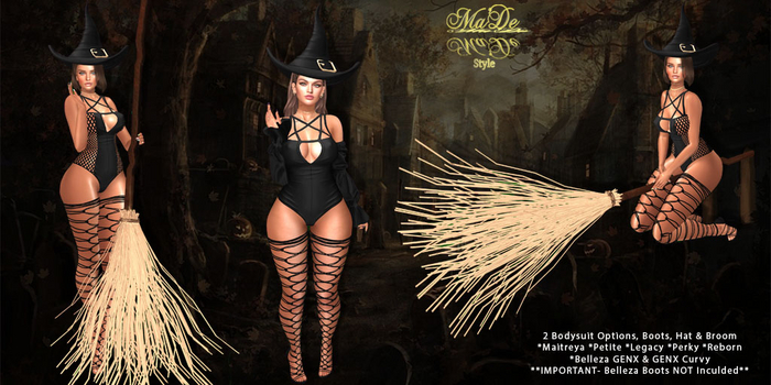 [>Ma'De<] ☠I Put A Spell On You- BLACK☠