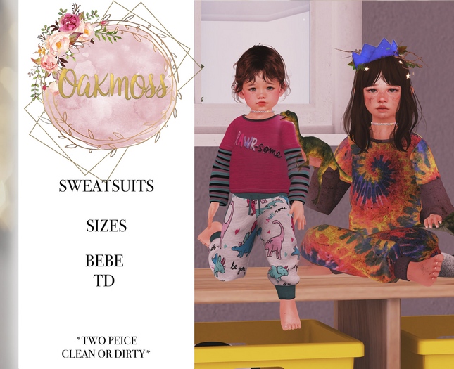 Oakmoss ~ Sweat Set ~ Infinity (BEBE/TD)
