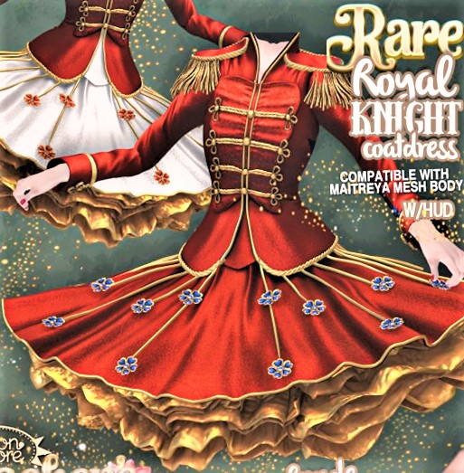 :Moon Amore: Nutcracker'sTales/  Royal Knight CoatDress RARE