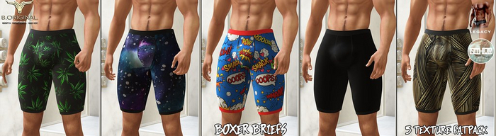B.ORIGINAL. KARIO BOXER BRIEFS - FATPACK DEMO