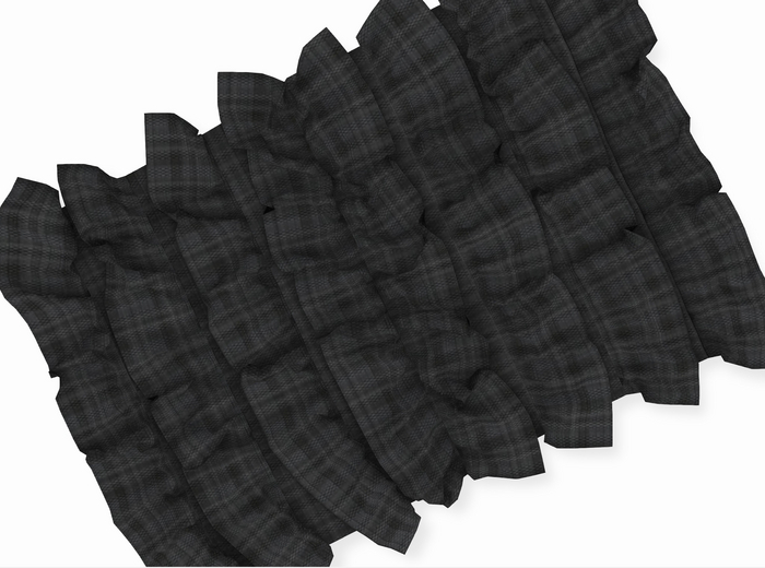 Dahlia - Teen Spirit - Ruffle Plaid Rug 